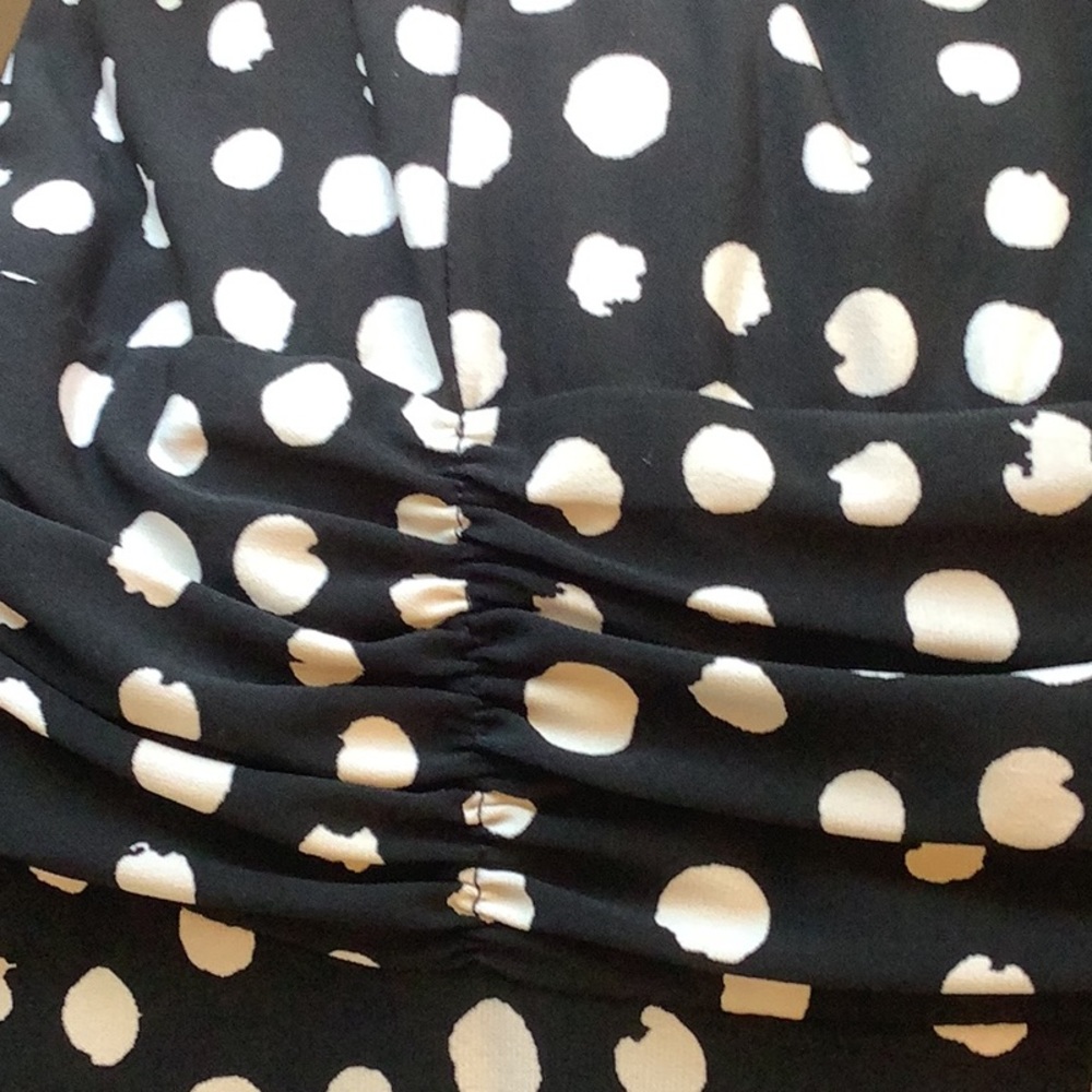 Christopher & banks Sleeveless Polka Dot Dress - Picture 5 of 8